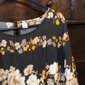 Old Navy Floral Dress-Large-Never Worn